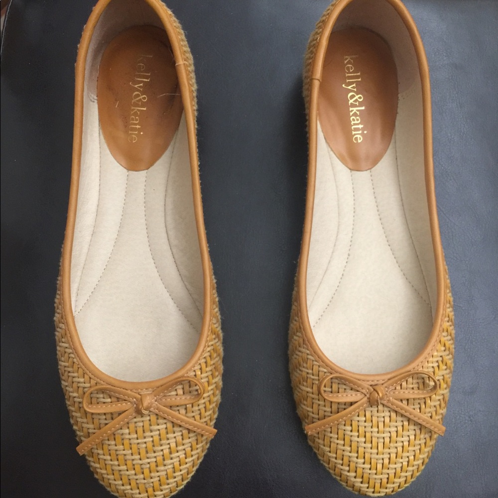 Yellow Kelly&Katie flats